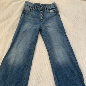 girls GAP bell bottom jeans